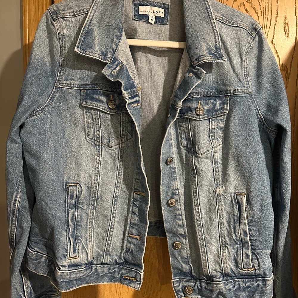 LOFT Light Blue Denim Jacket